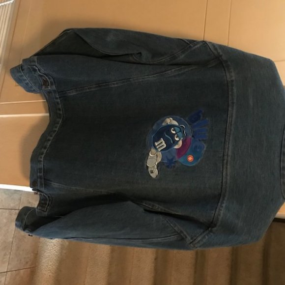 M&M World Blue M&M Jean Jacket - Picture 4 of 4